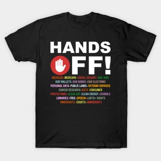 Hands-Off-Protest T-Shirt